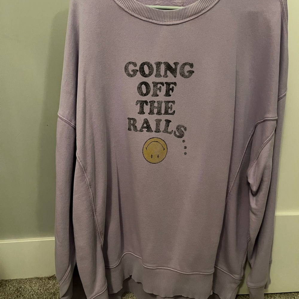 Aerie Lavender Knit Top